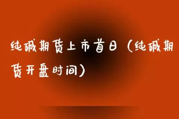 纯碱期货上市有哪些好处(纯碱期货好做吗)_期货开户_第1张_期货投资网 纯碱期货上市有哪些好处(纯碱期货好做吗)_https://www.cqckcrrc.com_期货开户_第1张
