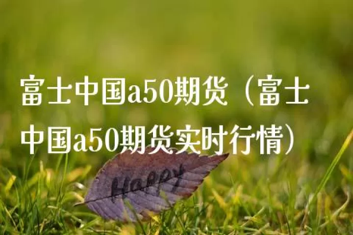 a50期货是啥意义(a50期货如何买)_期货开户_第1张_期货投资网 a50期货是啥意义(a50期货如何买)_https://www.cqckcrrc.com_期货开户_第1张