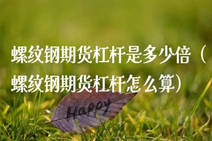 股指期货if多少杠杆(股指期货的杠杆是多少)_恒指期货_第1张_期货投资网 股指期货if多少杠杆(股指期货的杠杆是多少)_https://www.cqckcrrc.com_恒指期货_第1张