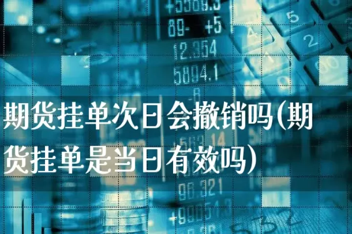 期货中午休市可以挂单吗(期货中午休息可以挂条件单吗)_https://www.cqckcrrc.com_财经直播室_第1张
