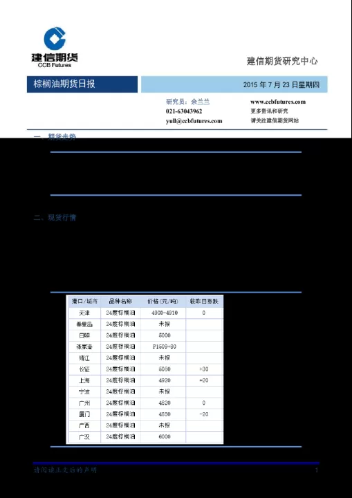 棕榈油期货研报(棕榈油期货油脂分析)_理财百科_第1张_期货投资网 棕榈油期货研报(棕榈油期货油脂分析)_https://www.cqckcrrc.com_理财百科_第1张