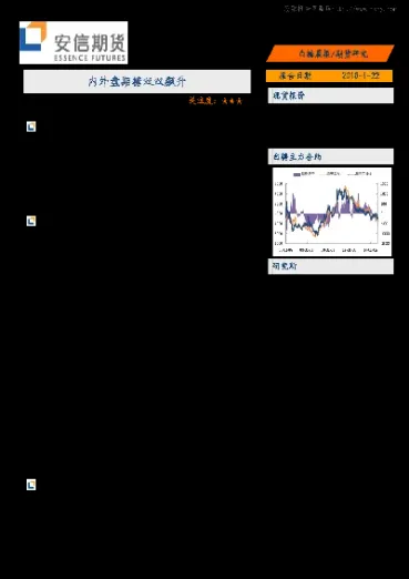 白糖期货投资基本分析报告(白糖期货投资策略)_https://www.cqckcrrc.com_期货品种_第1张