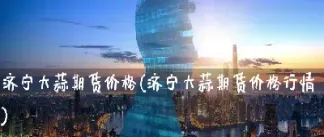 大蒜期货何时上市(大蒜期货何时上市交易)_https://www.cqckcrrc.com_黄金期货_第1张