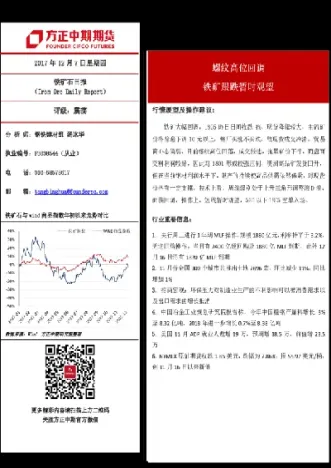 铁矿石期货价格缘何高位回调(铁矿石期货价格缘何高位回调的原因)_期货品种_第1张_期货投资网 铁矿石期货价格缘何高位回调(铁矿石期货价格缘何高位回调的原因)_https://www.cqckcrrc.com_期货品种_第1张