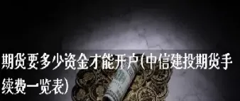 期货入门资金最低是多少(期货投资门槛多少)_道指直播_第1张_期货投资网 期货入门资金最低是多少(期货投资门槛多少)_https://www.cqckcrrc.com_道指直播_第1张