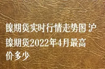 沪镍期货保证金比例(沪镍期货保证金比例是多少)_期货交易所_第1张_期货投资网 沪镍期货保证金比例(沪镍期货保证金比例是多少)_https://www.cqckcrrc.com_期货交易所_第1张