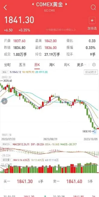 黄金期货有行情(黄金期货外盘行情)_国际期货_第1张_期货投资网 黄金期货有行情(黄金期货外盘行情)_https://www.cqckcrrc.com_国际期货_第1张