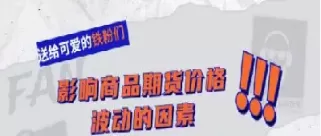 期货市场价格受哪些因素影响(影响期货市场价格的因素)_https://www.cqckcrrc.com_期货品种_第1张