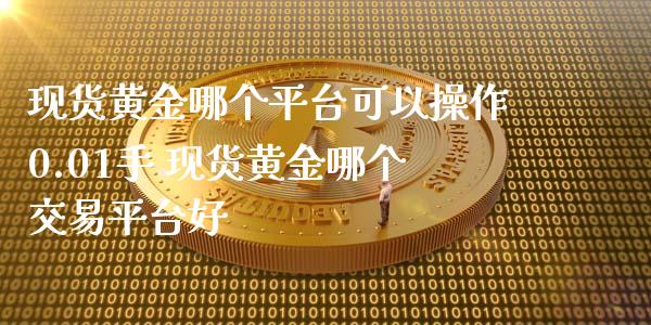 现货黄金哪个平台可以操作0.01手 现货黄金哪个交易平台好_https://www.cqckcrrc.com_恒生指数_第1张
