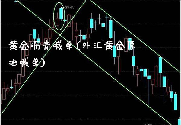黄金沥青喊单(外汇黄金原油喊单)_https://www.cqckcrrc.com_原油期货_第1张