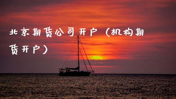 北京期货公司开户（机构期货开户）_https://www.cqckcrrc.com_国际期货_第1张