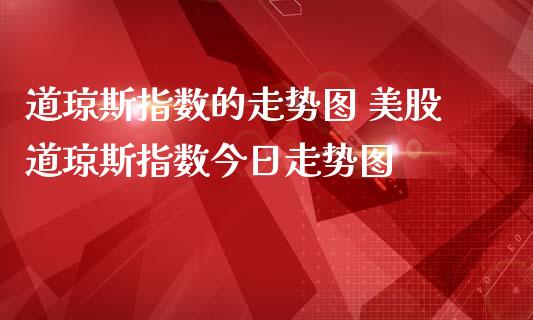 道琼斯指数的走势图 美股道琼斯指数今日走势图_https://www.cqckcrrc.com_道指直播_第1张