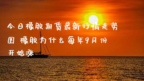 今日橡胶期货最新行情走势图 橡胶为什么每年9月份开始涨_纳指直播_第1张_期货投资网 今日橡胶期货最新行情走势图 橡胶为什么每年9月份开始涨_https://www.cqckcrrc.com_纳指直播_第1张