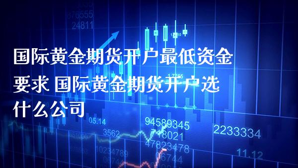 国际黄金期货开户最低资金要求 国际黄金期货开户选什么公司_https://www.cqckcrrc.com_黄金期货_第1张