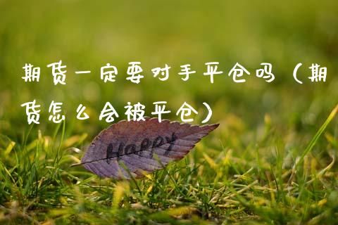 期货一定要对手平仓吗(期货怎么会被平仓)_期货直播_第1张_期货投资网 期货一定要对手平仓吗(期货怎么会被平仓)_https://www.cqckcrrc.com_期货直播_第1张