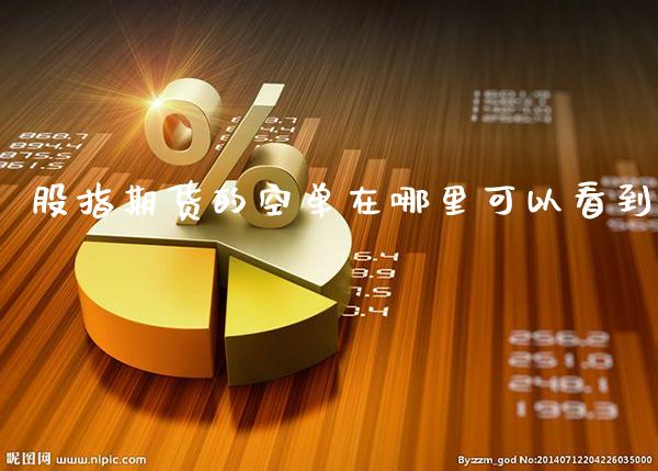 股指期货的空单在哪里可以看到_黄金期货_第1张_期货投资网 股指期货的空单在哪里可以看到_https://www.cqckcrrc.com_黄金期货_第1张