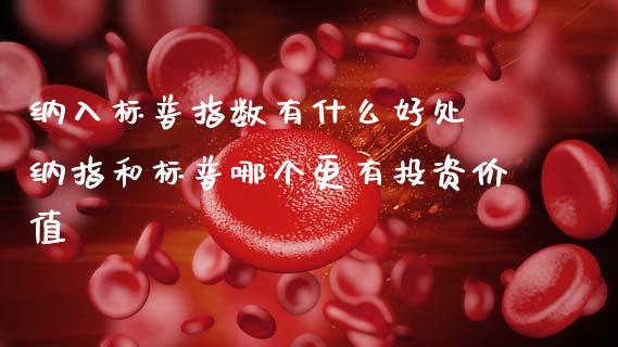 纳入标普指数有什么好处 纳指和标普哪个更有投资价值_纳指直播_第1张_期货投资网 纳入标普指数有什么好处 纳指和标普哪个更有投资价值_https://www.cqckcrrc.com_纳指直播_第1张