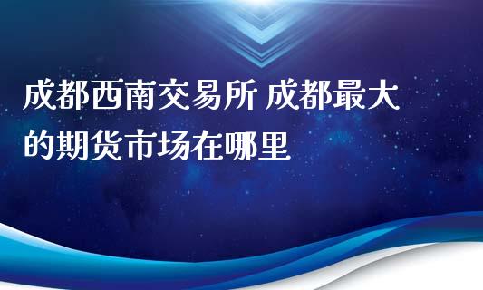 成都西南交易所 成都最大的期货市场在哪里_道指直播_第1张_期货投资网 成都西南交易所 成都最大的期货市场在哪里_https://www.cqckcrrc.com_道指直播_第1张