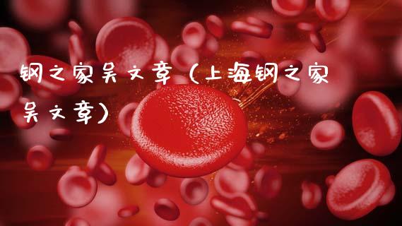 钢之家吴文章（上海钢之家吴文章）_https://www.cqckcrrc.com_原油期货_第1张