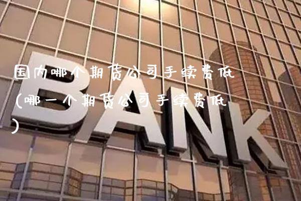 国内哪个期货公司手续费低(哪一个期货公司手续费低)_原油期货_第1张_期货投资网 国内哪个期货公司手续费低(哪一个期货公司手续费低)_https://www.cqckcrrc.com_原油期货_第1张