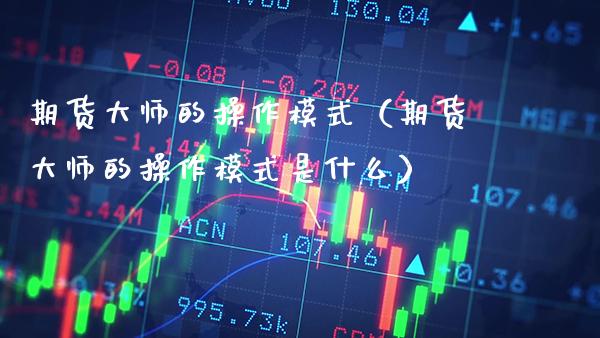 期货**的操作模式(期货**的操作模式是什么)_期货理财_第1张_期货投资网 期货**的操作模式(期货**的操作模式是什么)_https://www.cqckcrrc.com_期货理财_第1张