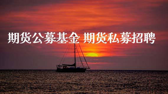 期货公募基金 期货私募招聘_https://www.cqckcrrc.com_纳指直播_第1张