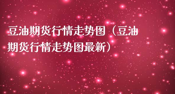豆油期货行情走势图（豆油期货行情走势图最新）_https://www.cqckcrrc.com_财经要闻_第1张