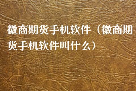 徽商期货手机软件(徽商期货手机软件叫什么)_恒生指数_第1张_期货投资网 徽商期货手机软件(徽商期货手机软件叫什么)_https://www.cqckcrrc.com_恒生指数_第1张