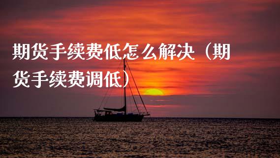 期货手续费低怎么解决(期货手续费调低)_财经要闻_第1张_期货投资网 期货手续费低怎么解决(期货手续费调低)_https://www.cqckcrrc.com_财经要闻_第1张