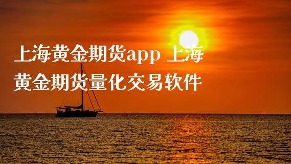 上海黄金期货app 上海黄金期货量化交易软件_https://www.cqckcrrc.com_黄金期货_第1张
