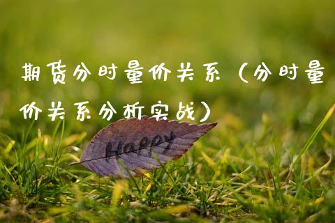 期货分时量价关系(分时量价关系分析实战)_国际期货_第1张_期货投资网 期货分时量价关系(分时量价关系分析实战)_https://www.cqckcrrc.com_国际期货_第1张