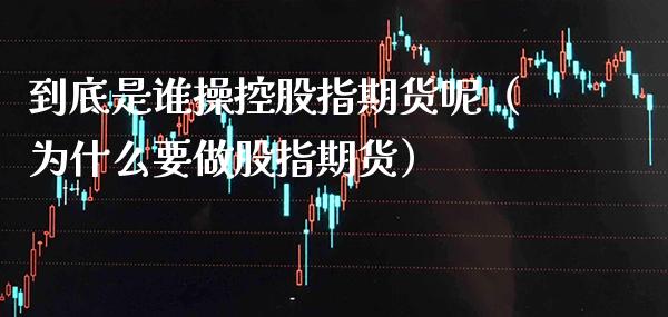 到底是谁操控股指期货呢（为什么要做股指期货）_https://www.cqckcrrc.com_原油期货_第1张