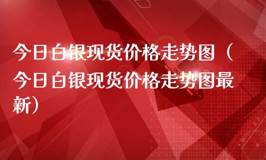 今日白银现货价格走势图(今日白银现货价格走势图最新)_黄金期货_第1张_期货投资网 今日白银现货价格走势图(今日白银现货价格走势图最新)_https://www.cqckcrrc.com_黄金期货_第1张