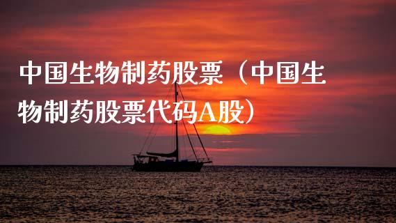 中国生物制药股票(中国生物制药股票代码A股)_股票理财_第1张_期货投资网 中国生物制药股票(中国生物制药股票代码A股)_https://www.cqckcrrc.com_股票理财_第1张