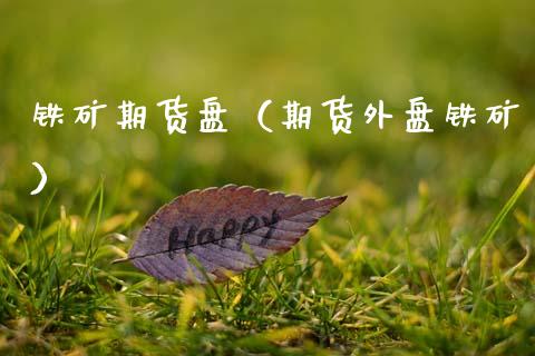 铁矿期货盘（期货外盘铁矿）_https://www.cqckcrrc.com_道指直播_第1张