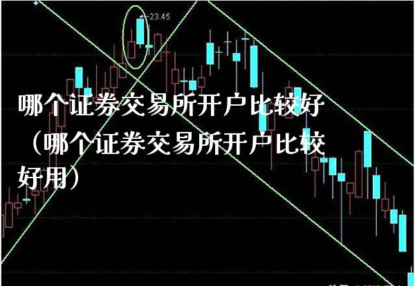哪个证券交易所开户比较好（哪个证券交易所开户比较好用）_https://www.cqckcrrc.com_恒生指数_第1张