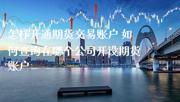 怎样开通期货交易账户 如何查询在哪个公司开设期货账户_纳指直播_第1张_期货投资网 怎样开通期货交易账户 如何查询在哪个公司开设期货账户_https://www.cqckcrrc.com_纳指直播_第1张