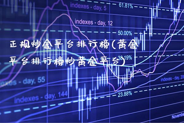 正规炒金平台排行榜(黄金平台排行榜炒黄金平台)_https://www.cqckcrrc.com_原油期货_第1张