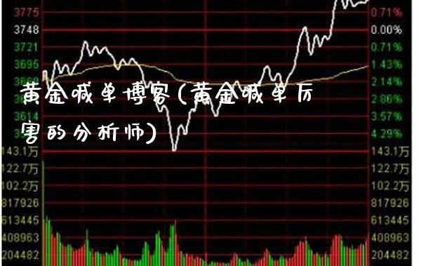 黄金喊单博客(黄金喊单厉害的分析师)_https://www.cqckcrrc.com_原油期货_第1张