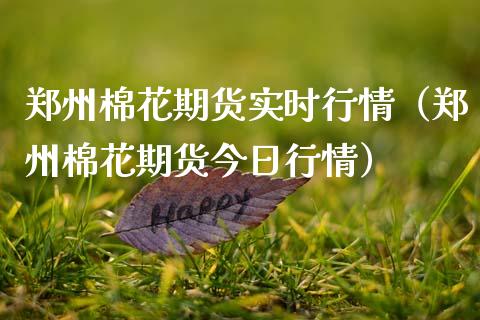 郑州棉花期货实时行情(郑州棉花期货今日行情)_财经要闻_第1张_期货投资网 郑州棉花期货实时行情(郑州棉花期货今日行情)_https://www.cqckcrrc.com_财经要闻_第1张
