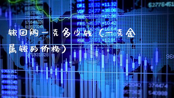 铱回购一克多少钱（一克金属铱的价格）_https://www.cqckcrrc.com_道指直播_第1张