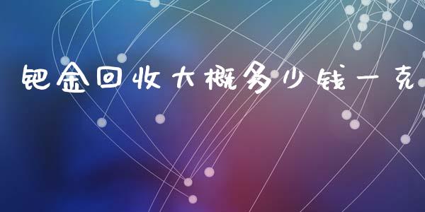 钯金回收大概多少钱一克_原油期货_第1张_期货投资网 钯金回收大概多少钱一克_https://www.cqckcrrc.com_原油期货_第1张