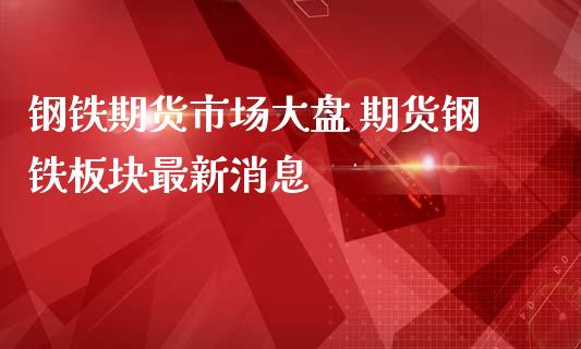 钢铁期货市场大盘 期货钢铁板块最新消息_https://www.cqckcrrc.com_纳指直播_第1张