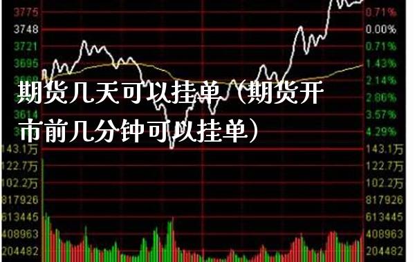期货几天可以挂单(期货开市前几分钟可以挂单)_股票理财_第1张_期货投资网 期货几天可以挂单(期货开市前几分钟可以挂单)_https://www.cqckcrrc.com_股票理财_第1张