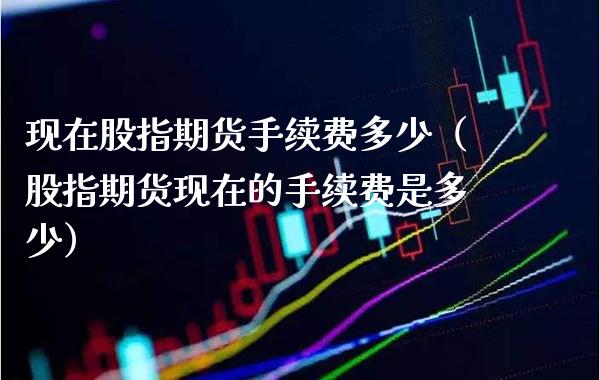 现在股指期货手续费多少（股指期货现在的手续费是多少）_https://www.cqckcrrc.com_道指直播_第1张