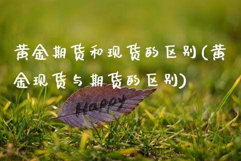 黄金期货和现货的区别(黄金现货与期货的区别)_原油期货_第1张_期货投资网 黄金期货和现货的区别(黄金现货与期货的区别)_https://www.cqckcrrc.com_原油期货_第1张