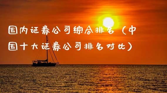 国内证券公司综合排名(中国十大证券公司排名对比)_原油期货_第1张_期货投资网 国内证券公司综合排名(中国十大证券公司排名对比)_https://www.cqckcrrc.com_原油期货_第1张