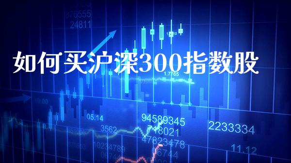 如何买沪深300指数股_https://www.cqckcrrc.com_纳指直播_第1张