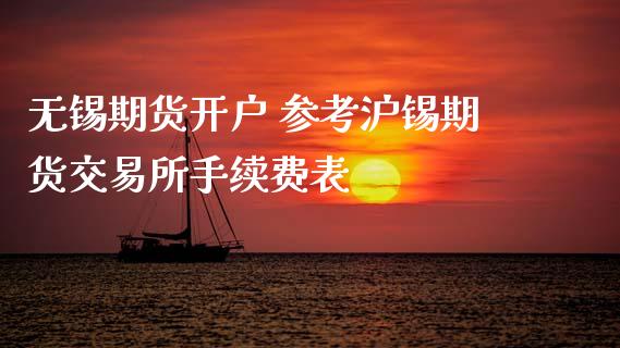 无锡期货开户 参考沪锡期货交易所手续费表_https://www.cqckcrrc.com_道指直播_第1张