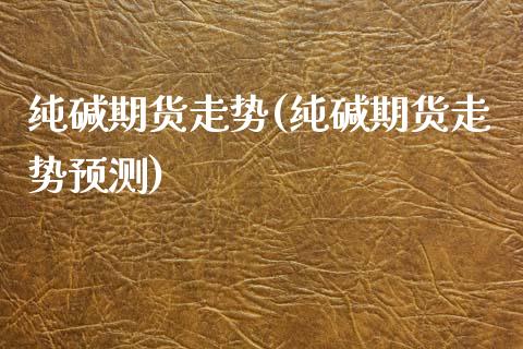 纯碱期货走势(纯碱期货走势预测)_https://www.cqckcrrc.com_原油期货_第1张